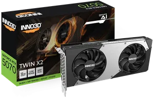 INNO3D GeForce RTX 5070 TWIN X2